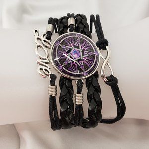 Multi Strand Pentagram Bracelet NWT